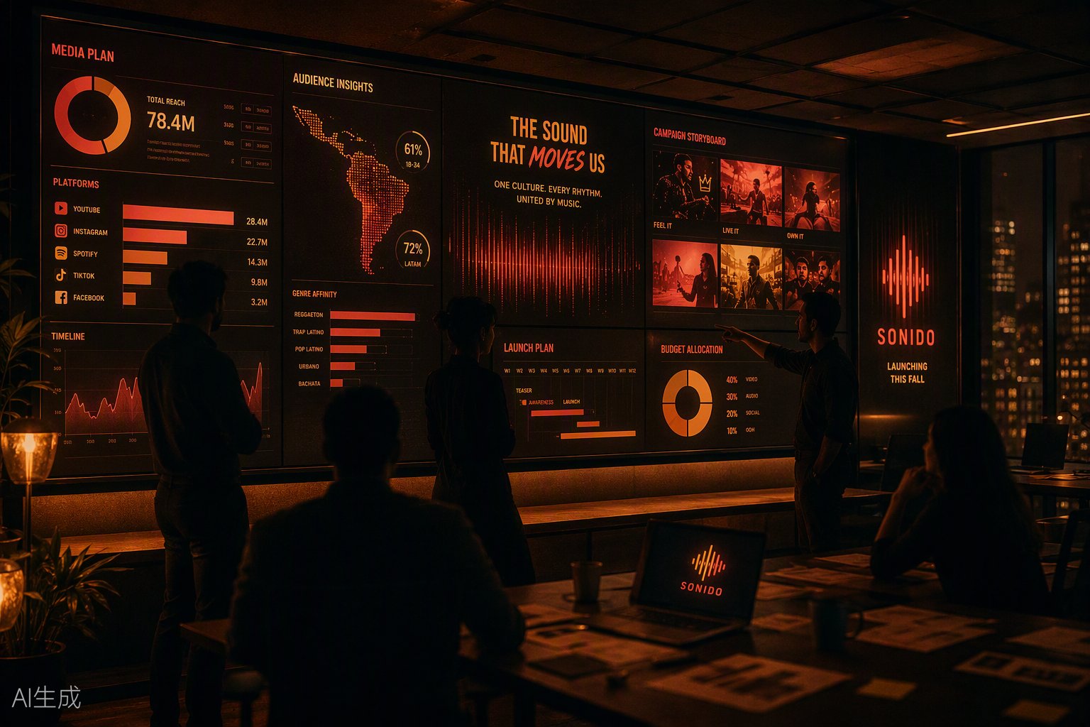 Agency war-room planning LaOnda packages